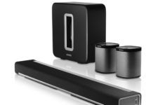 Home cinema van Sonos: draadloos en uitbreidbaar Sonos Play1