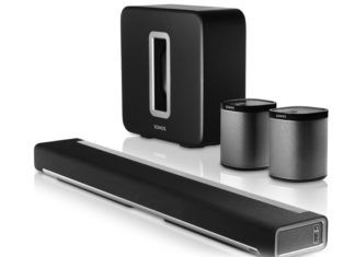 Home cinema van Sonos: draadloos en uitbreidbaar Sonos Play1