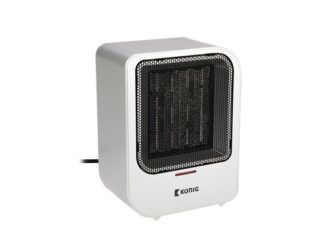 Snel een comfortabele kamertemperatuur met Kƶnig Kƶnig elektrische ventilatorkachel