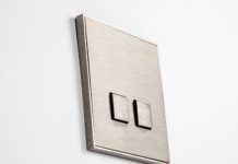 Lithoss stelt designschakelaar met RGB-controller voor Designschakelaars Lithoss met RGB-controller