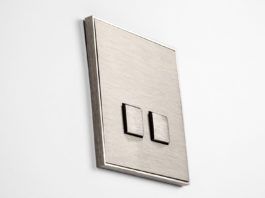 Lithoss stelt designschakelaar met RGB-controller voor Designschakelaars Lithoss met RGB-controller