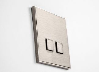 Lithoss stelt designschakelaar met RGB-controller voor Designschakelaars Lithoss met RGB-controller