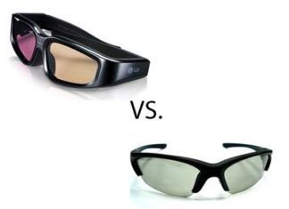 Actieve of passieve 3D? actieve 3D versus passieve 3D