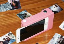 Maak een Polaroid-camera van je smartphone met Prynt Prynt smartphone case printer