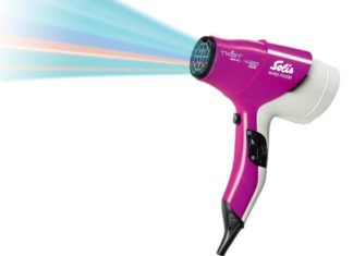 Hippe Solis Twist haardroger in felle kleuren Solis Twist 3800 haardroger