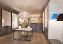 Modular opent showroom in New York
