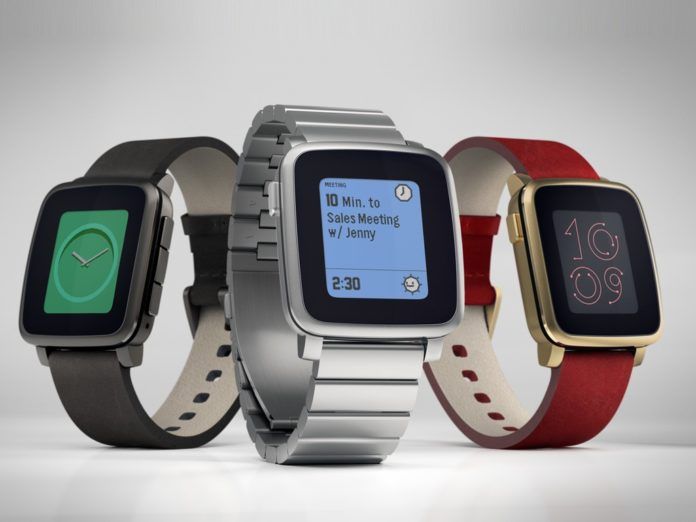 Pebble Time smartwatch