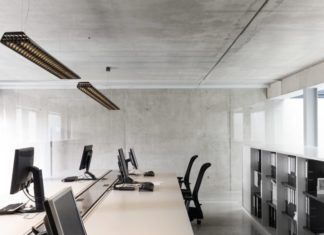 Modular ontwijkt designregeltjes met kantoorverlichting Vaeder Modular Vaeder kantoorverlichting