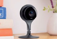 Nest met slimme beveiligingscamera Cam