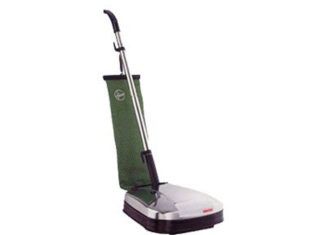 Glanzende vloeren met de boenmachine