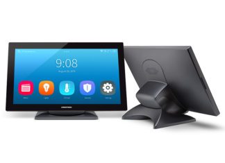 ISE: Crestron lanceert 15 inch smart home-monitor