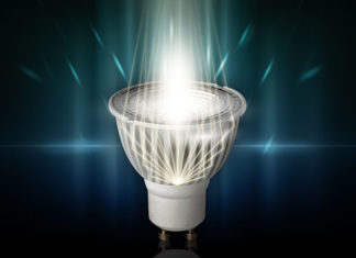 Efficiëntie van led met licht van halogeen dankzij Megamans Hybrid Reflector