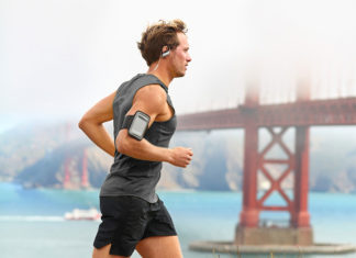 Sporten mét muziek, maar zónder kabels