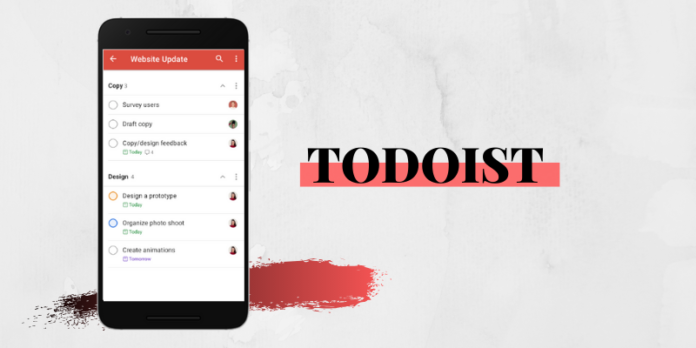 todoist screenshot