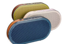 Katch: de eerste draagbare luidspreker van Dali krijgt een luxueus kleedje Dali Katch draagbare luidspreker