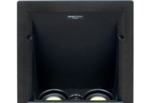 Dolby Atmos luidspreker in de muur (ISE 2017) speakercraft-atmos-inbouw-luidspreker