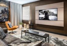 Architect Frame van Bowers & Wilkins laat grote televisies en audio één worden
