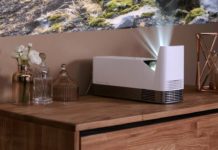 Uitbreiding compacte laser- en led-projectoren bij LG LG ProBeam UST (Ultra Short-Throw) laser projector