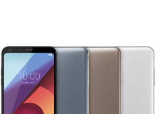 Bijna randloze LG Q6 smartphone dit weekend te koop LG Q6 smartphone