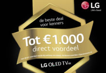 Deal alert: Bespaar tot 1000 euro op LG OLED televisies