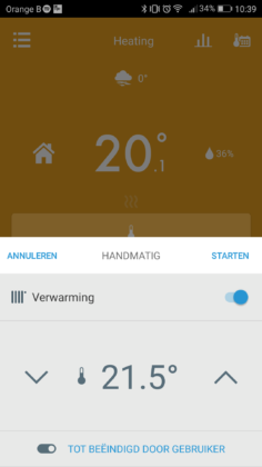 Tado slimme thermostaat