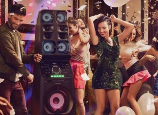 Stevige sound met partyspeaker Sony partyspeaker Sony