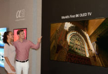 LG toont ’s werelds eerste 8K OLED-scherm LG 8K OLED TV