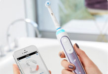Elektrische tandenborstel Oral-B draagt zorg voor je tandvlees