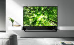 Elegant tv-meubel voor de W8 oled-tv van LG