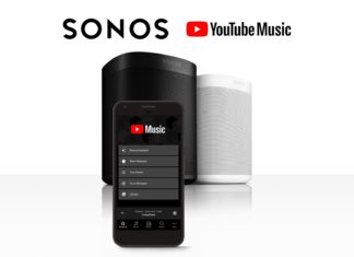 YouTube Music beschikbaar op Sonos-speakers