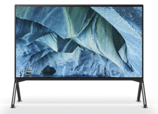 Ook Sony komt in 2019 met eerste 8K televisie SONY 98 Z9G 8K tv