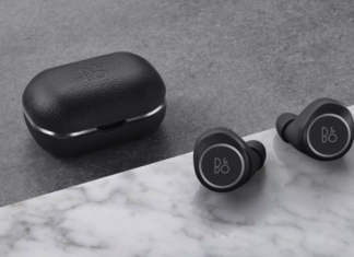 Tweede generatie Beoplay E8 met cassette voor draadloos opladen Beoplay E8 2.0