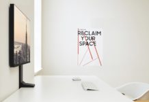 Space monitor van Samsung ideaal voor een schone werkplek