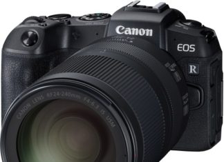 Canon EOS RP is betaalbare full frame spiegelloze camera