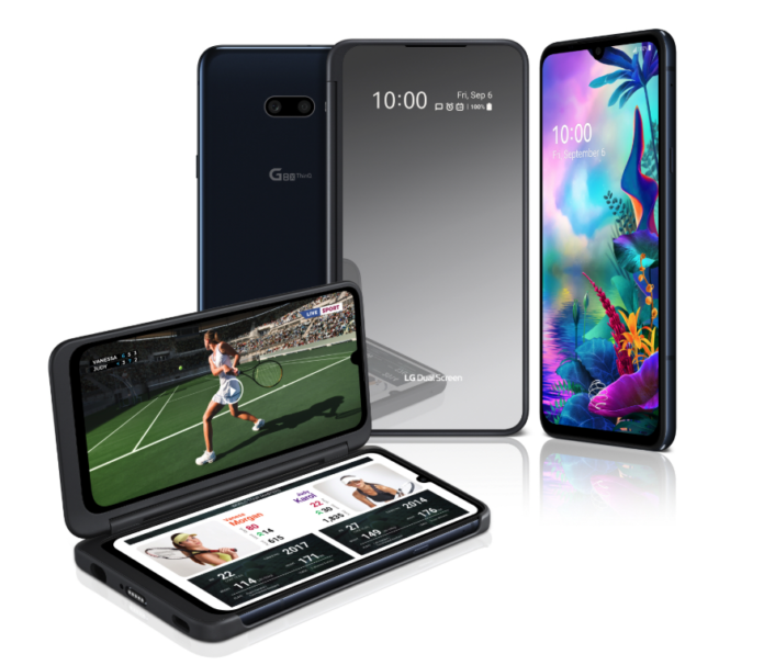 LG G8X ThinQ smartphone met dubbel scherm