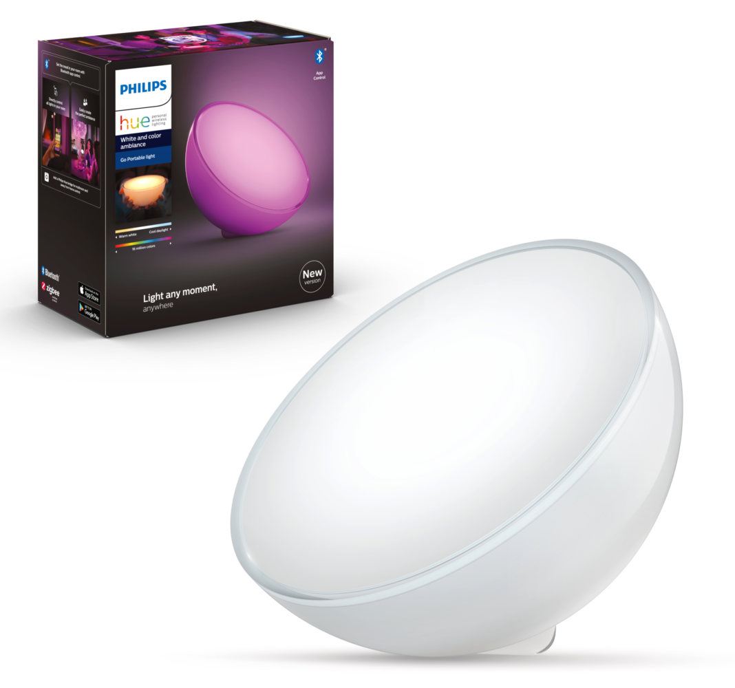 Nieuwe Philips Hue Go draagbare lamp en slim stopcontact