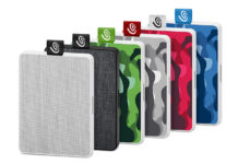 Seagate voorziet externe harde schijven van textiel Seagate One Touch SSD