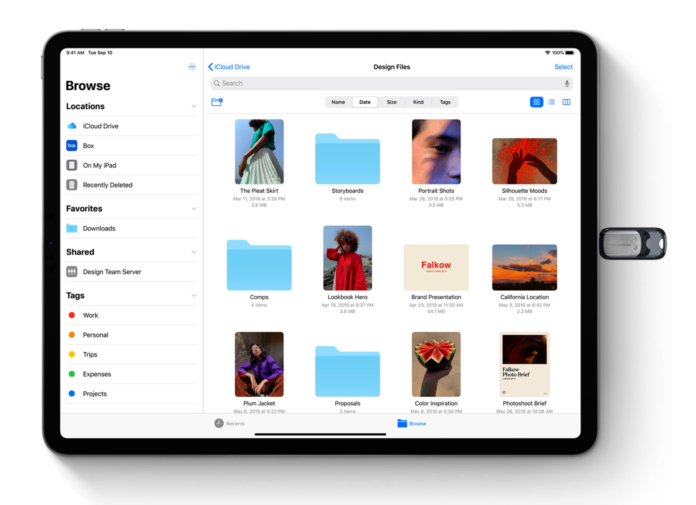 iPad-OS-Bestanden