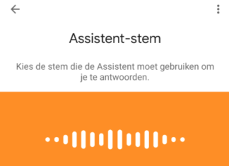 Mannenstem voor Belgische Google Assistant Google Assistant man stem