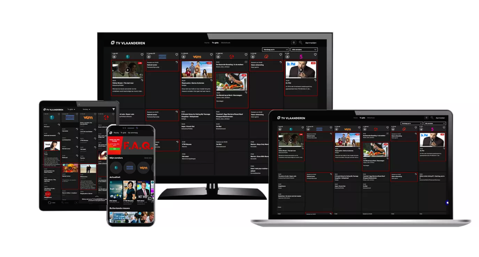 App van TV Vlaanderen: tv-kijken zonder verplicht kabel- of internetabonnement