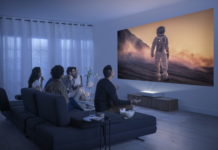 Samsung start met 4K ultra short throw laserprojectoren