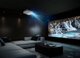 LG met nieuwe CineBeam 4K laserprojector HU810P