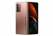 Nieuwe opvouwbare smartphone Samsung Galaxy Z Fold2 kost 1999 euro
