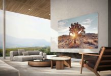 Eerste MicroLED tv komt naar de woonkamer