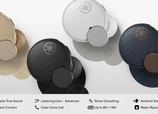 Nieuwe Yamaha TW-E7B True Wireless-oordopjes leveren True Sound met grote driver van 10 mm en akoestisch ontworpen behuizing
