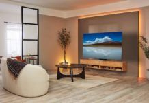 De televisie van de toekomst? Een hoogtechnologisch stijlicoon