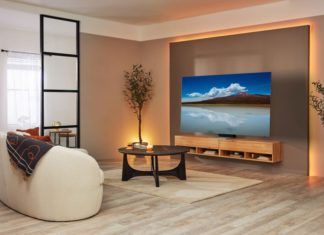 De televisie van de toekomst? Een hoogtechnologisch stijlicoon