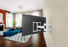 Ultraslanke tv muurbeugels voor grote premium tv’s van Vogel’s