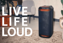 Laat het feest beginnen met Sony’s nieuwe krachtige partyspeaker SRS-XV800