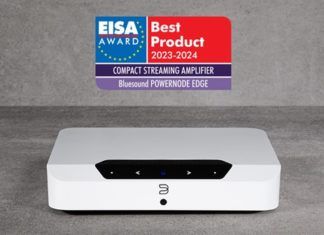 Bluesound POWERNODE EDGE wint 2023-24 EISA Award